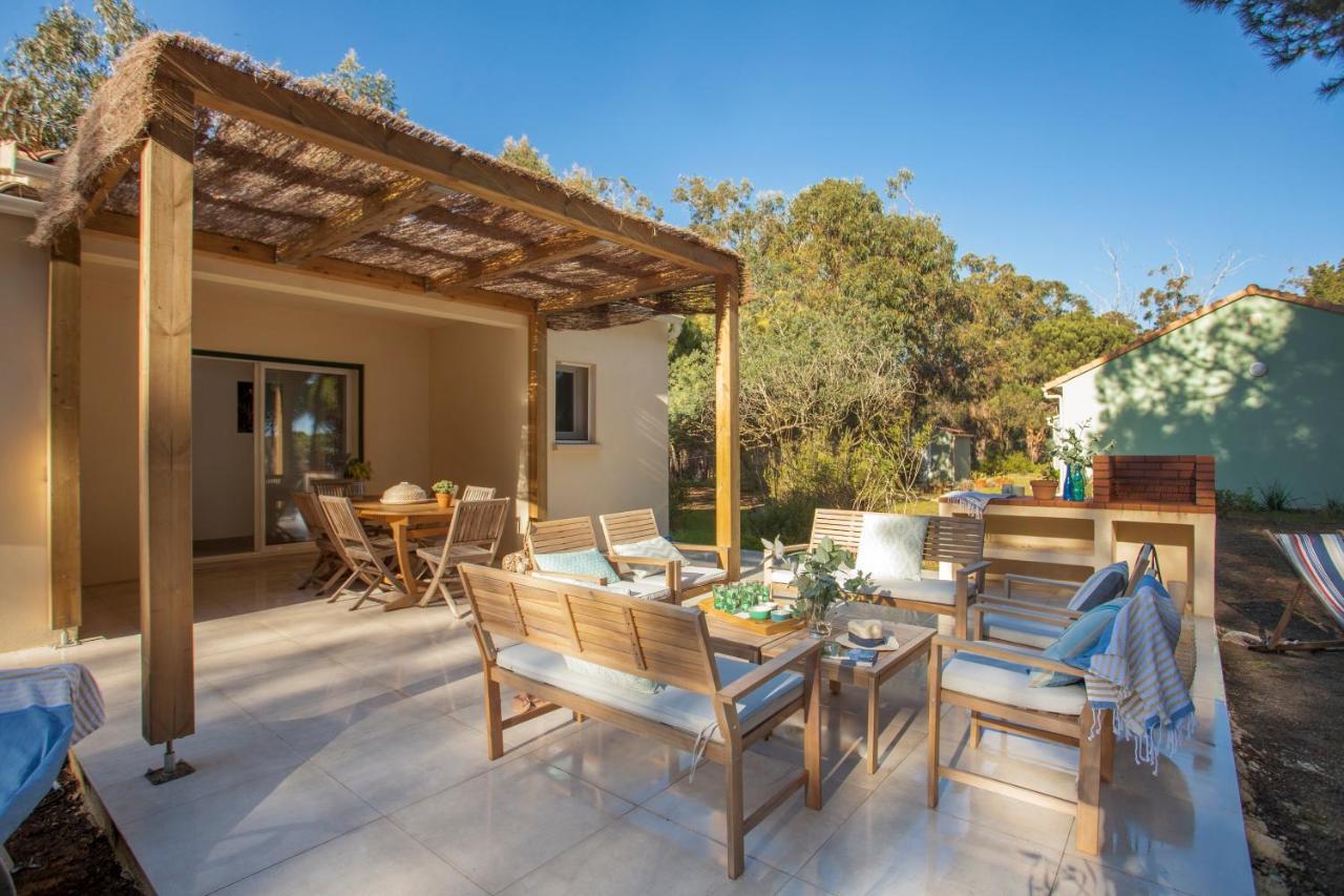 Maisons Bord De Mer- Marine De Sorbo - Gites 3 Epis Pinarellu  Ngoại thất bức ảnh