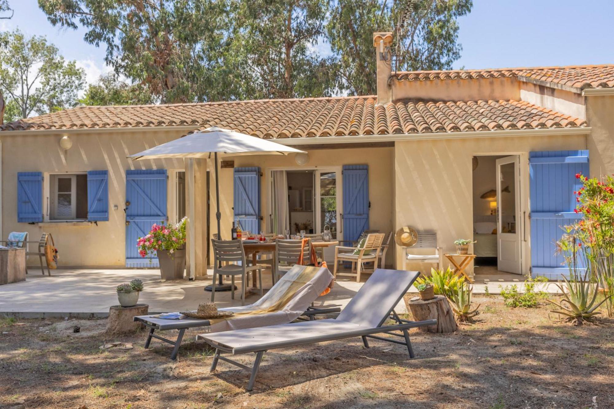 Maisons Bord De Mer- Marine De Sorbo - Gites 3 Epis Pinarellu  Ngoại thất bức ảnh